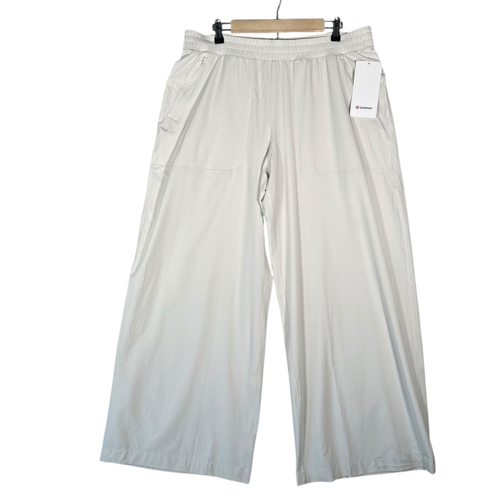 LULULEMON Swift Wide Leg Mid Rise Pant in bone - Picture 7 of 13
